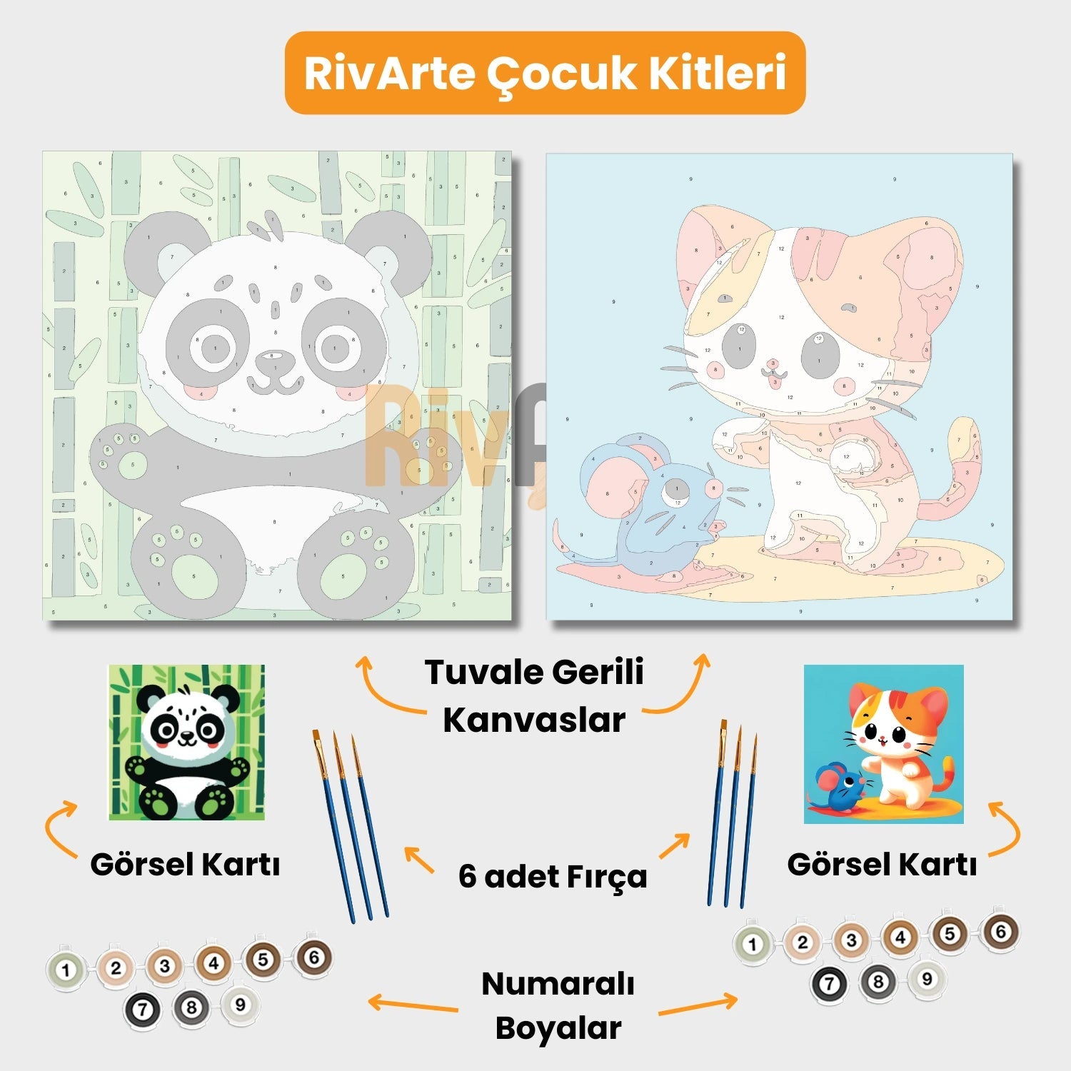 RivArte™ Kids Creative Çocuk Koleksiyonu - rivarte
