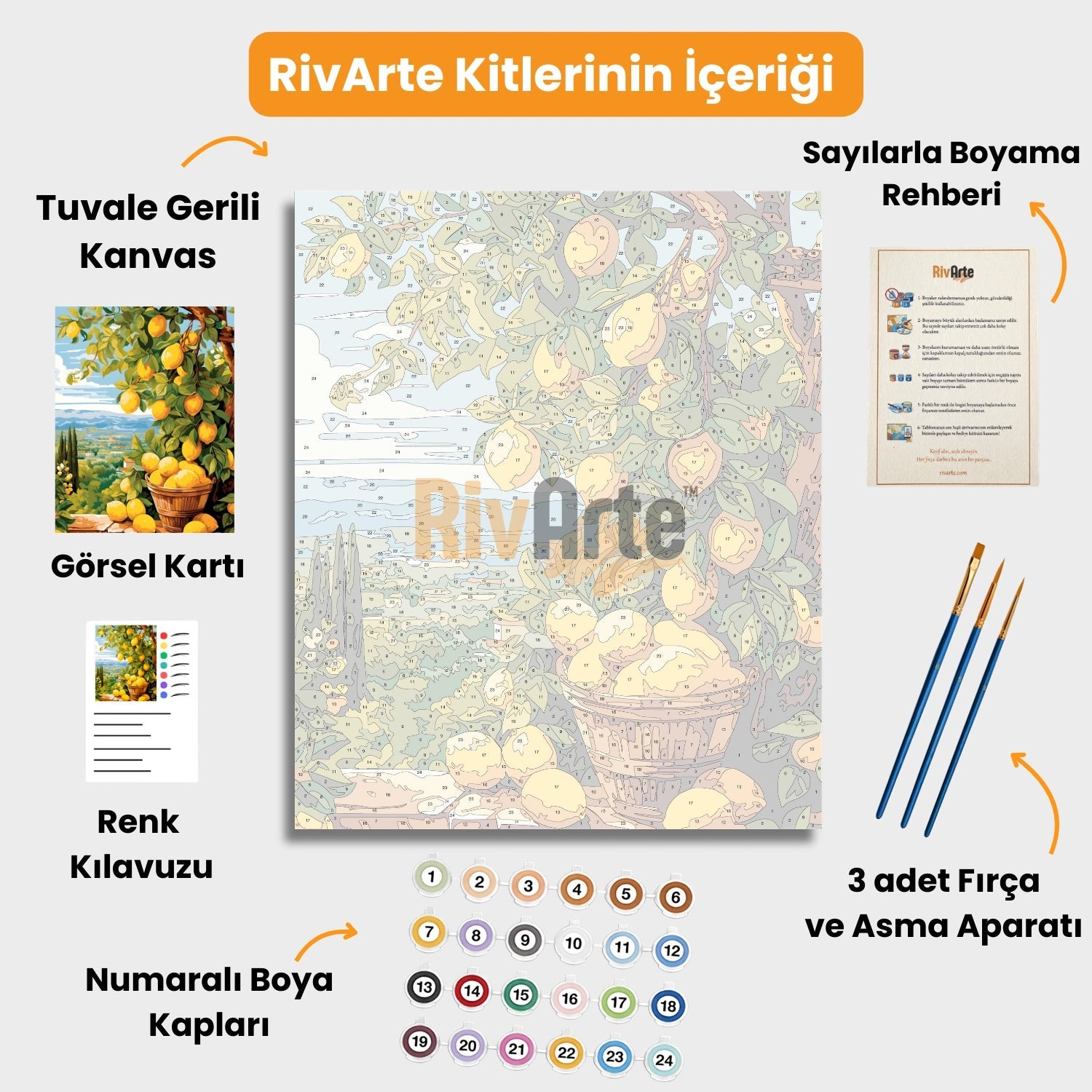 Rivarte™ Limited Edition - Limon Bahçesi - rivarte