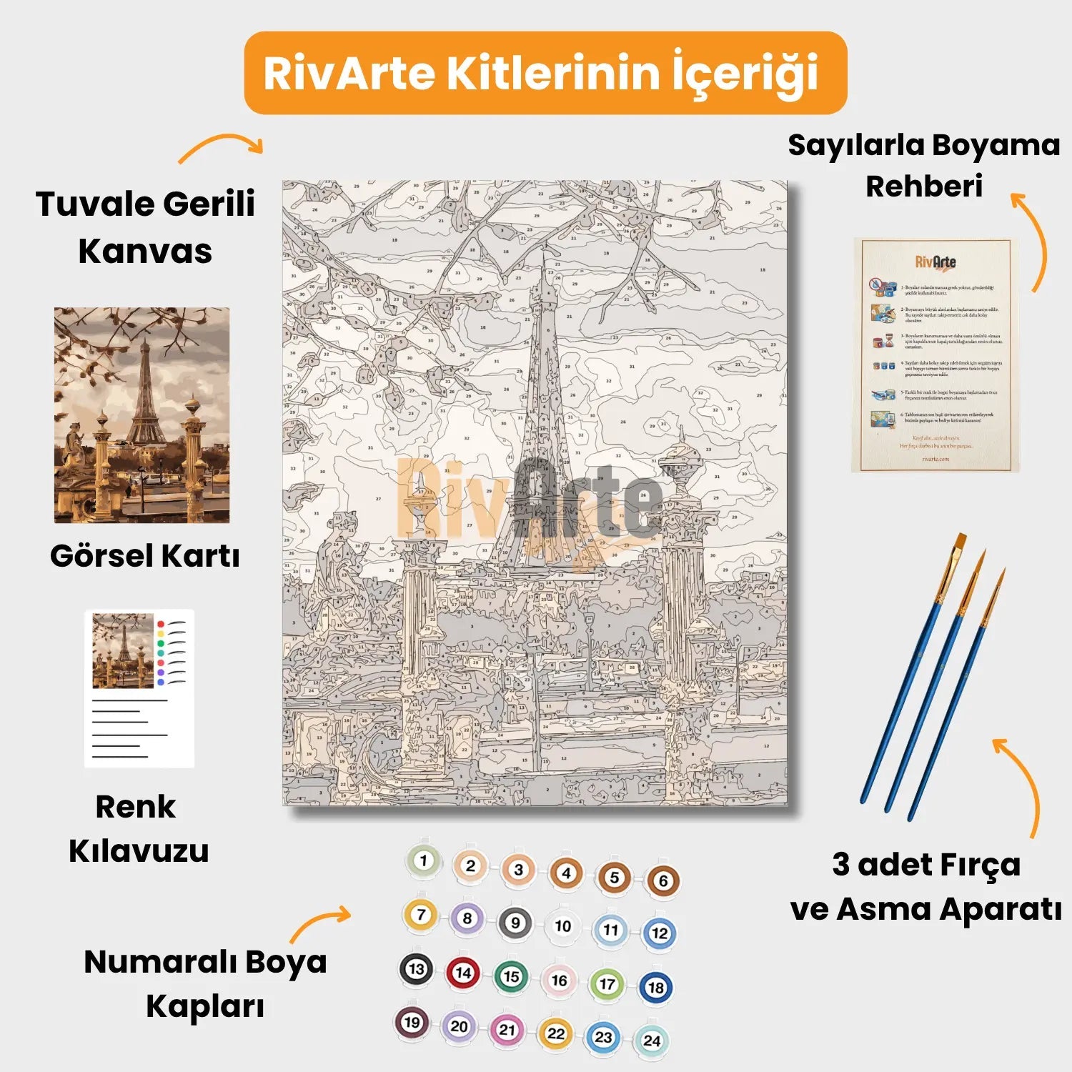 Rivarte™ Limited Edition - Paris'te Sonbahar - rivarte