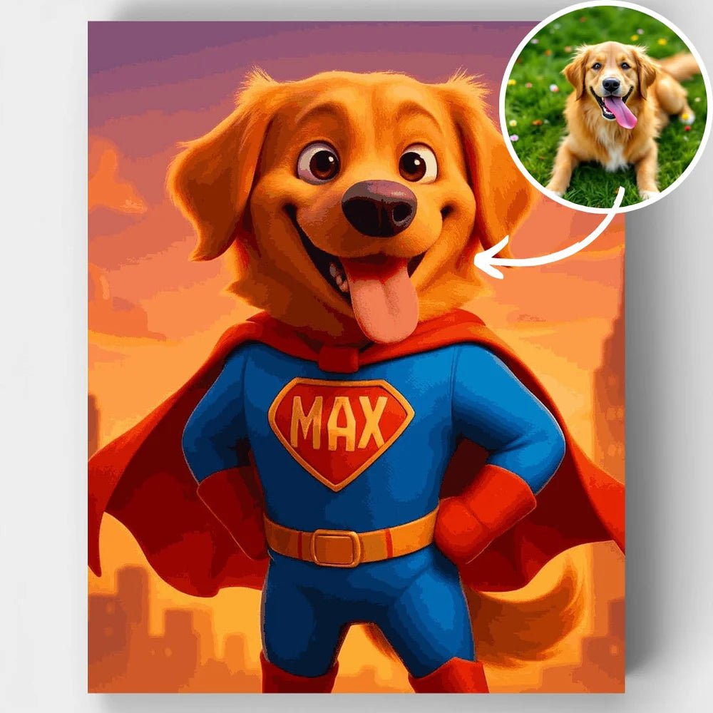 RivArte™ Patili Süper Kahraman - rivarte