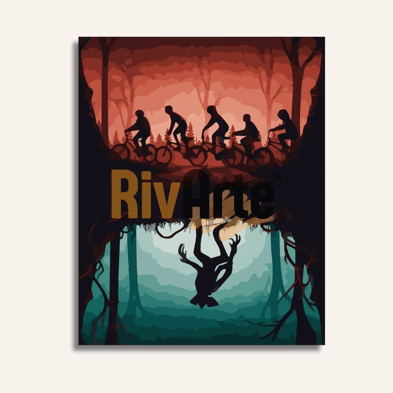 Rivarte™ Upside Down Boyama Kiti - rivarte