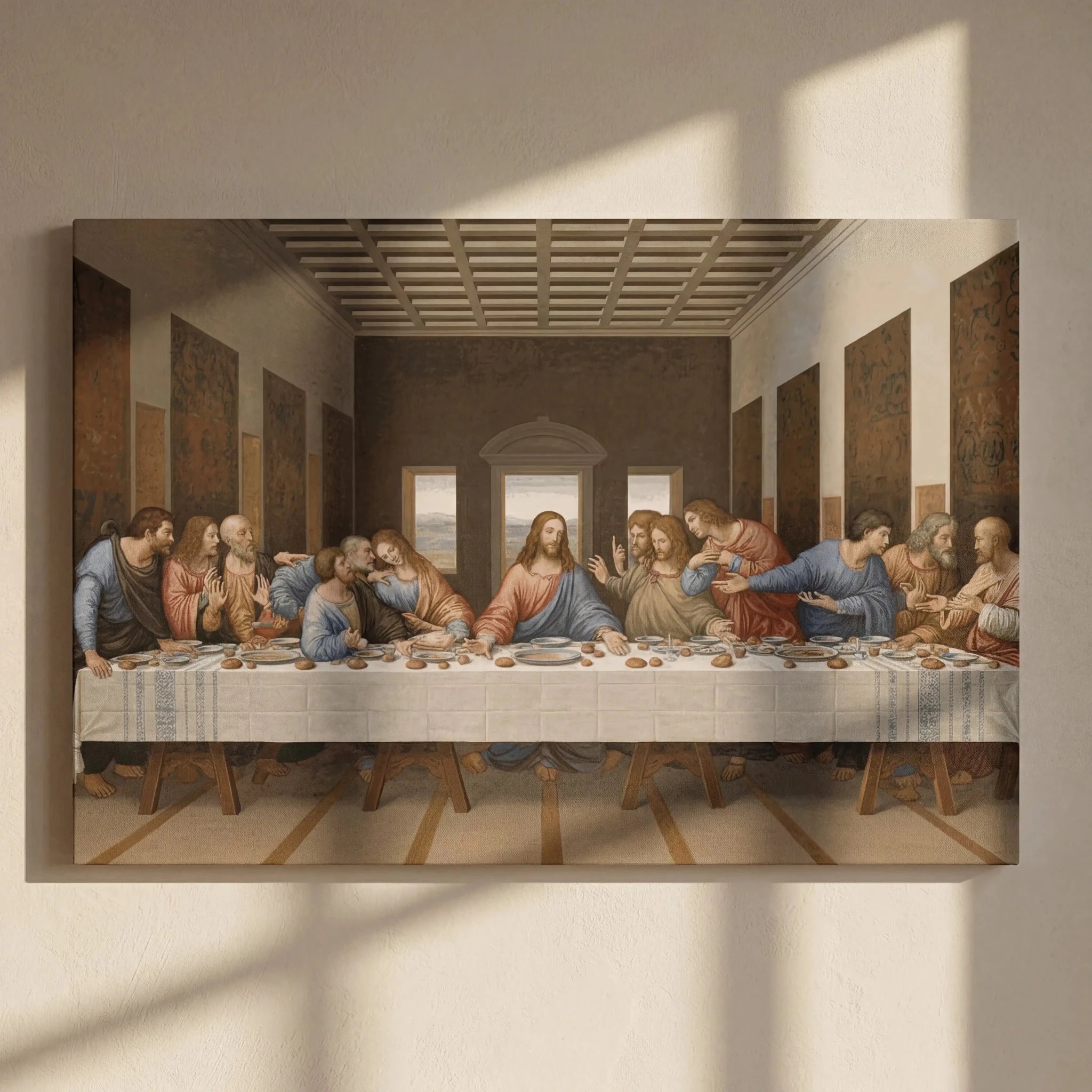 Son Akşam Yemeği Sayılarla Boyama Kiti - rivarte