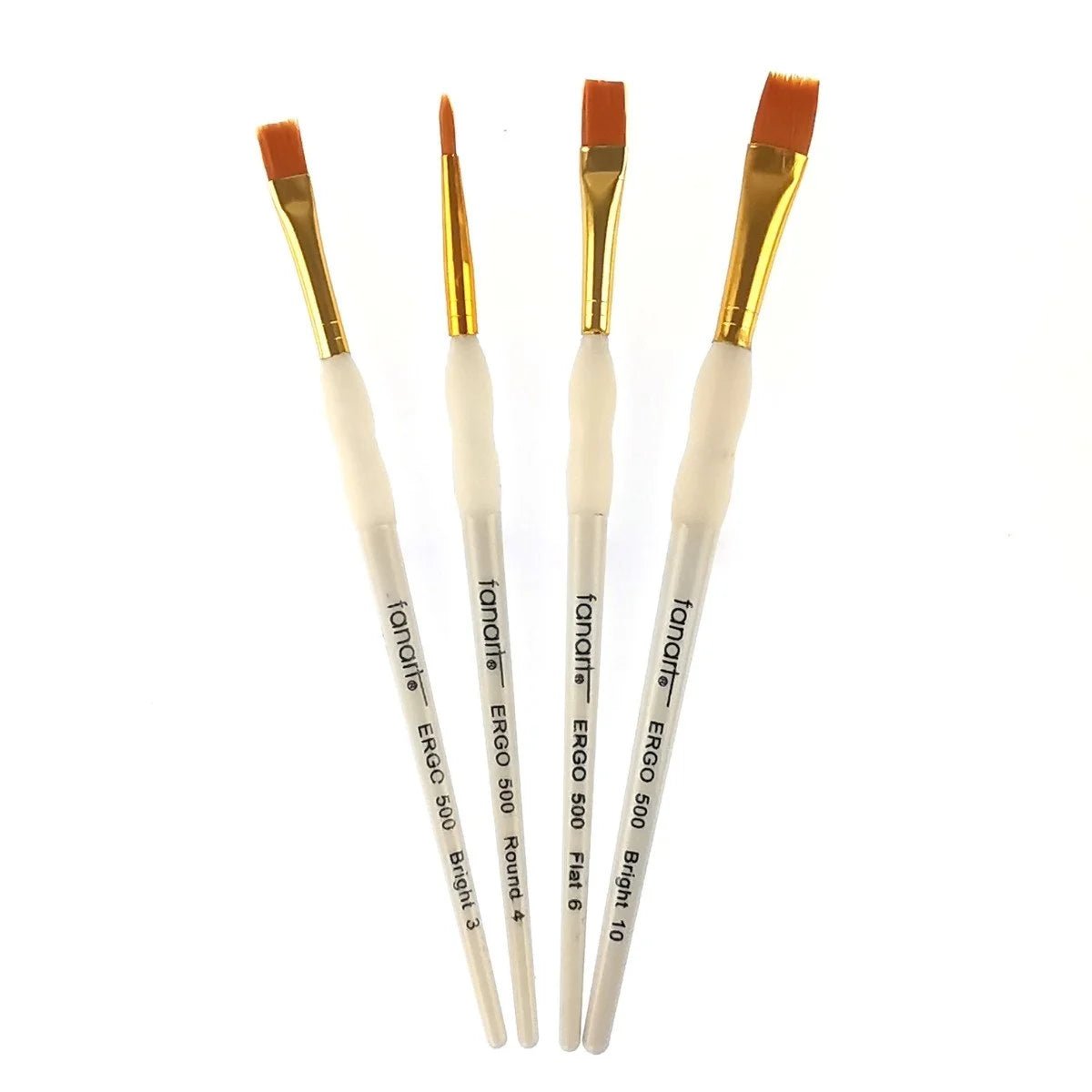 4'lü Profesyonel Fırça Seti - rivarte