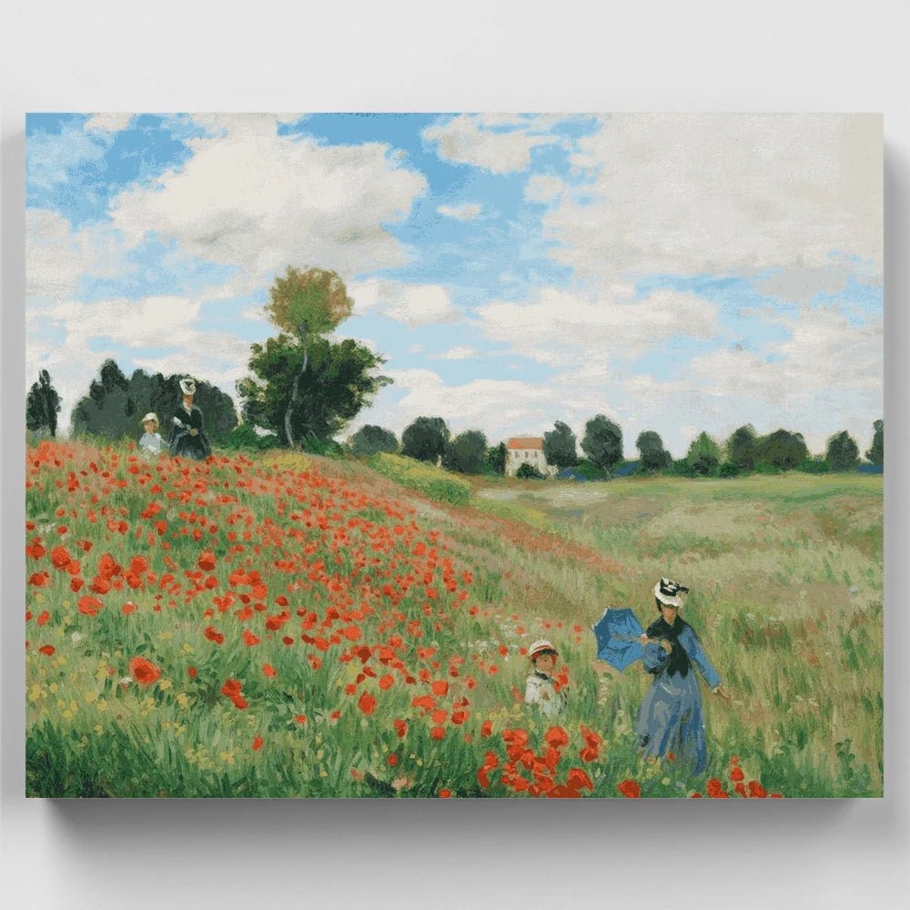 Gelincik Tarlası - Claude Monet - rivarte