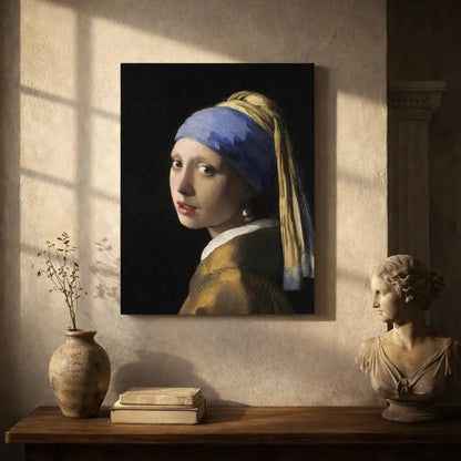 İnci Küpeli Kız - Johannes Vermeer - rivarte