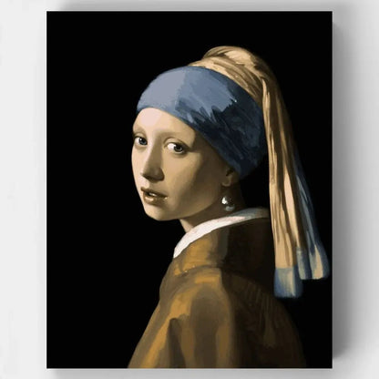İnci Küpeli Kız - Johannes Vermeer - rivarte