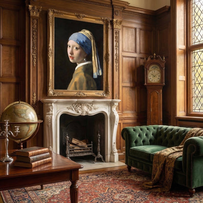 İnci Küpeli Kız - Johannes Vermeer - rivarte