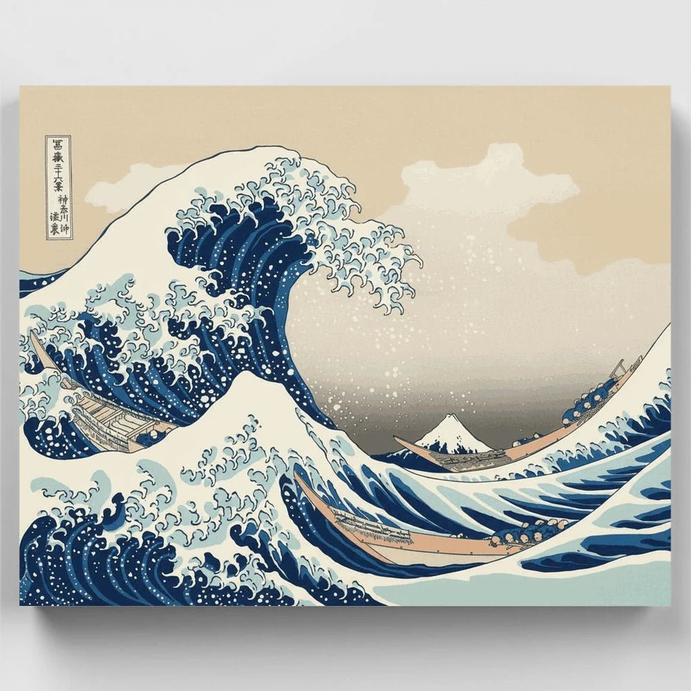 Kanagawa Açıklarında Büyük Dalga - Katsushika Hokusai - rivarte