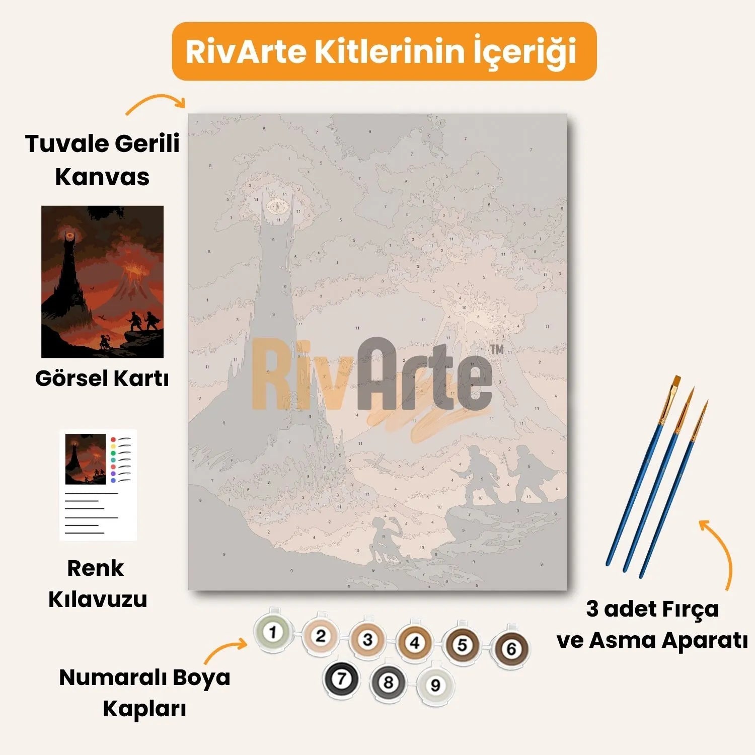 Rivarte™ Hüküm Dağına Yolculuk - rivarte