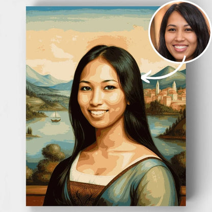 RivArte™ Mona Lisa Tablosu - rivarte