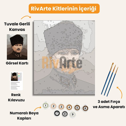 Rivarte™ Ulu Önder Mustafa Kemal Atatürk - rivarte