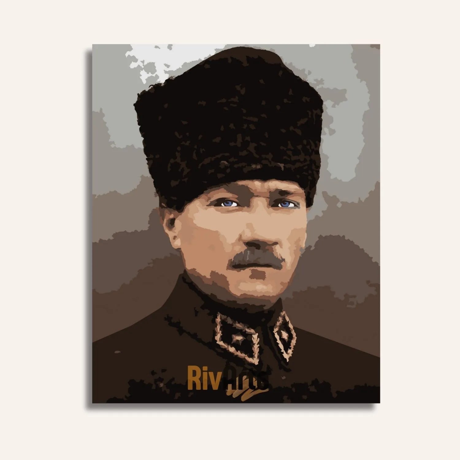 Rivarte™ Ulu Önder Mustafa Kemal Atatürk - rivarte