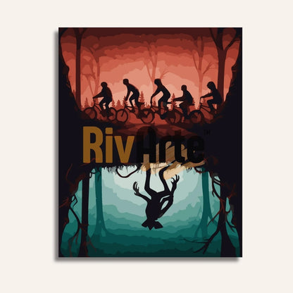 Rivarte™ Upside Down Boyama Kiti - rivarte