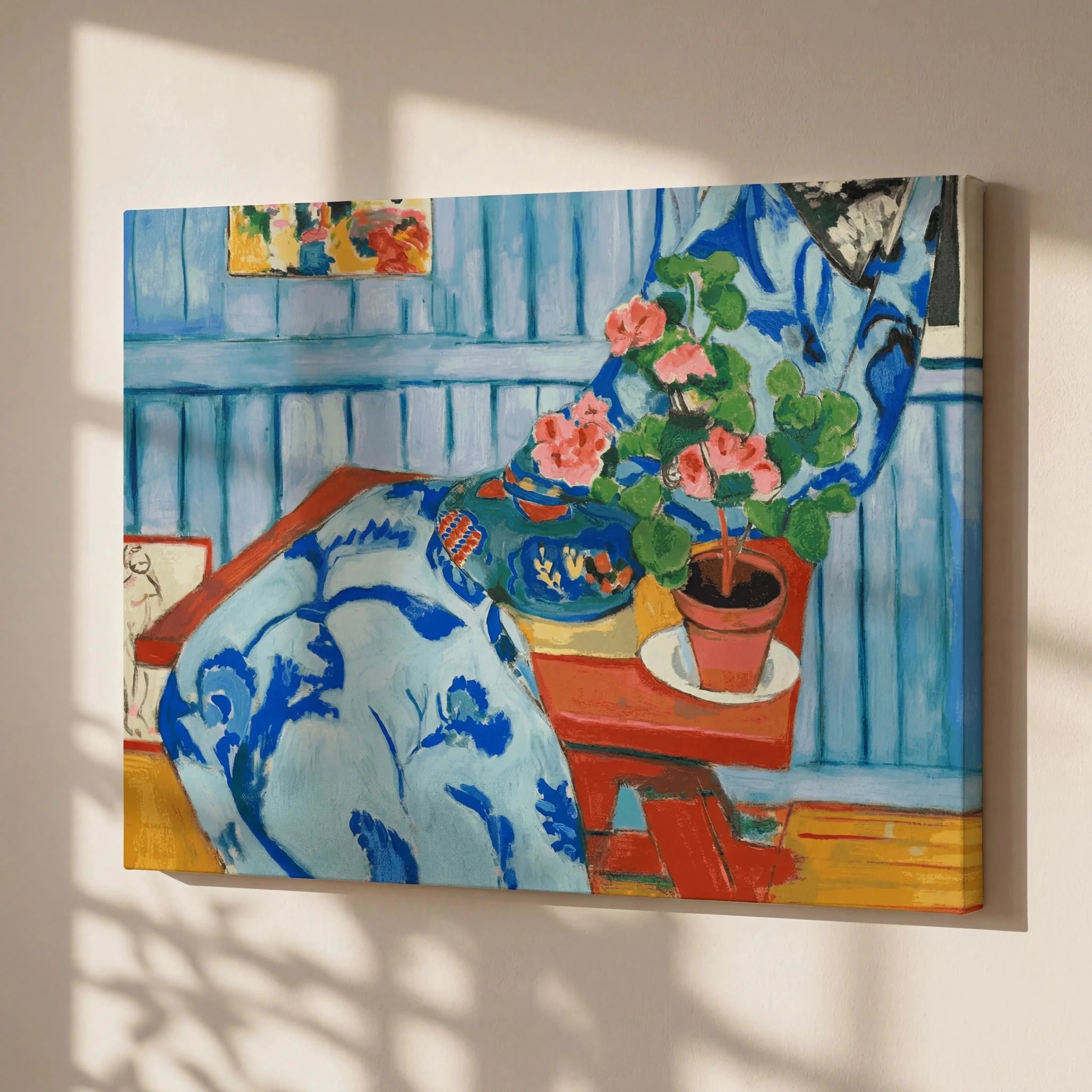 Sardunyalarla Natürmort - Henri Matisse - rivarte