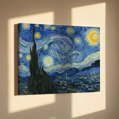 Starry Night (Yıldızlı Gece) - Vincent Van Gogh - rivarte